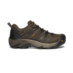 Men KEEN Work Boots & Shoes<Men'S Lansing Low (Steel Toe) | Cascade Brown/Fired Brick