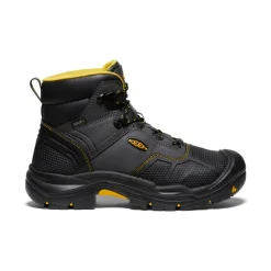 Men KEEN Work Boots & Shoes<Men'S Logandale Waterproof Boot (Steel Toe) | Raven/Black