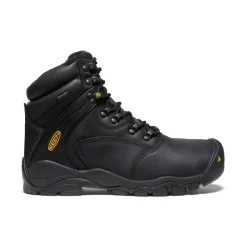 Men KEEN Work Boots & Shoes<Men'S Louisville 6" Waterproof Boot (Steel Toe) | Black