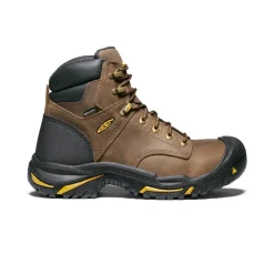 Men KEEN Work Boots & Shoes<Men'S Mt Vernon 6" Waterproof Boot (Steel Toe) | Cascade Brown