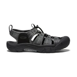 Men KEEN Sandals<Men'S Newport H2 | Black/Steel Grey