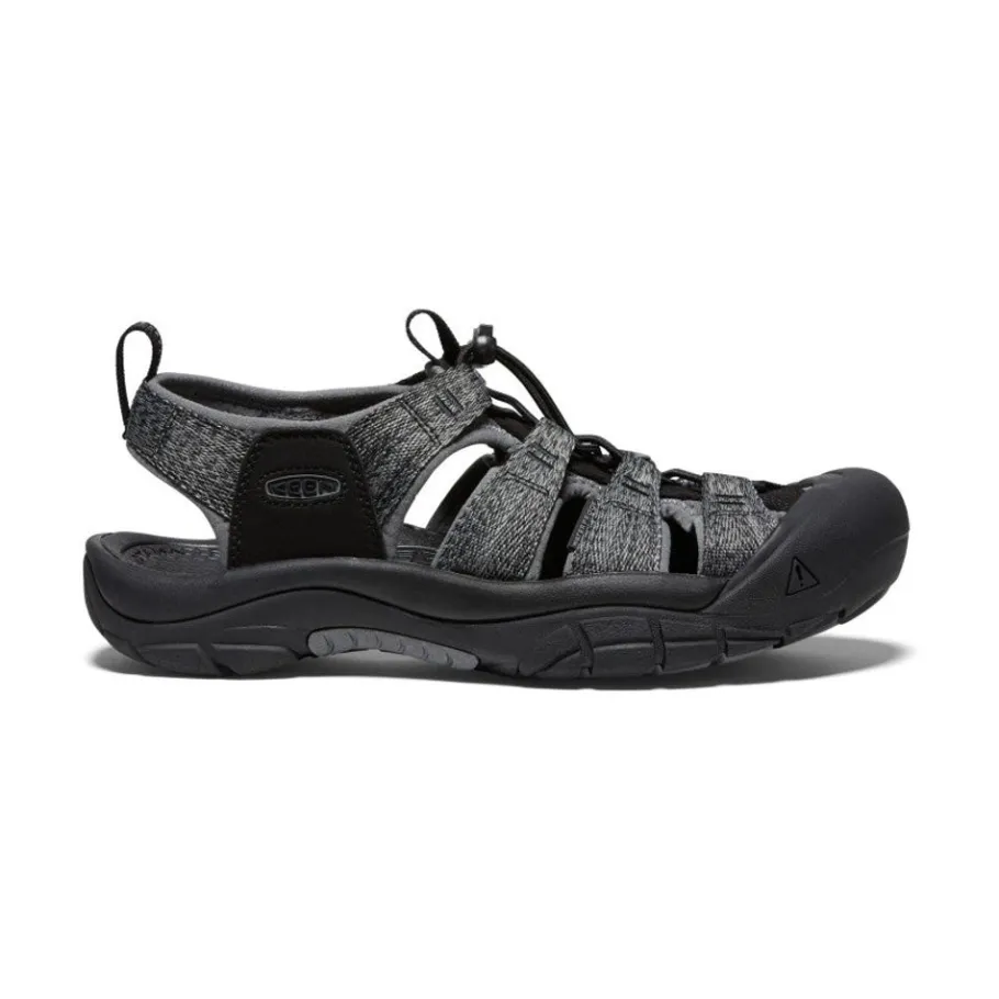Men KEEN Sandals<Men'S Newport H2 | Black/Steel Grey