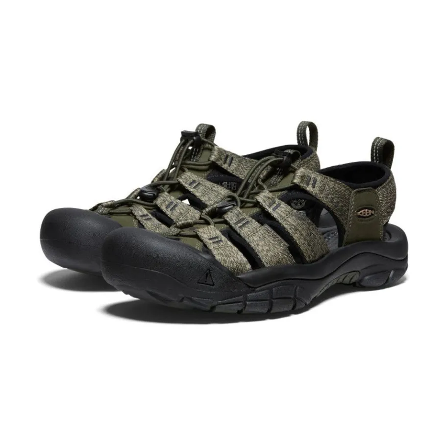 Men KEEN Sandals<Men'S Newport H2 | Forest Night/Black