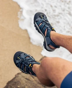 Men KEEN Sandals<Men'S Newport H2 | India Ink/Rust