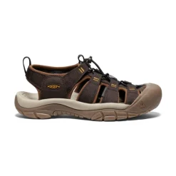 Men KEEN Sandals<Men'S Newport H2 | Java/Golden Yellow