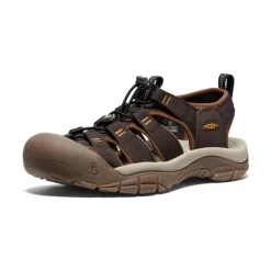 Men KEEN Sandals<Men'S Newport H2 | Java/Golden Yellow