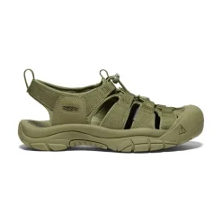 Men KEEN Sandals<Men'S Newport H2 | Monochrome/Olive Drab