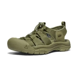 Men KEEN Sandals<Men'S Newport H2 | Monochrome/Olive Drab