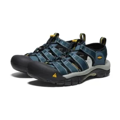 Men KEEN Sandals<Men'S Newport H2 | Navy/Medium Grey