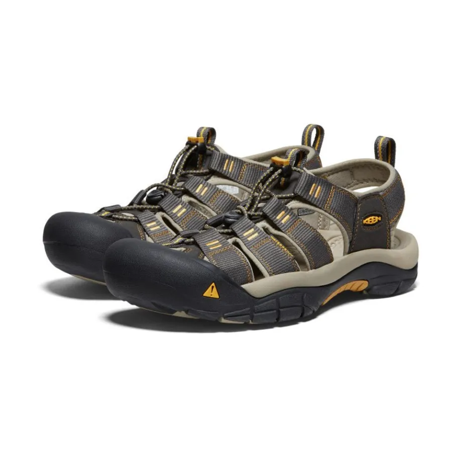 Men KEEN Sandals<Men'S Newport H2 | Raven/Aluminum