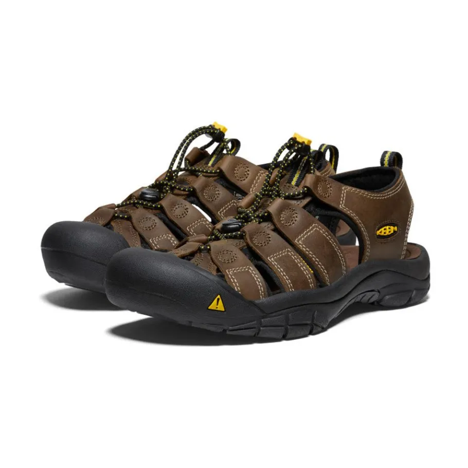 Men KEEN Sandals<Men'S Newport Leather | Bison