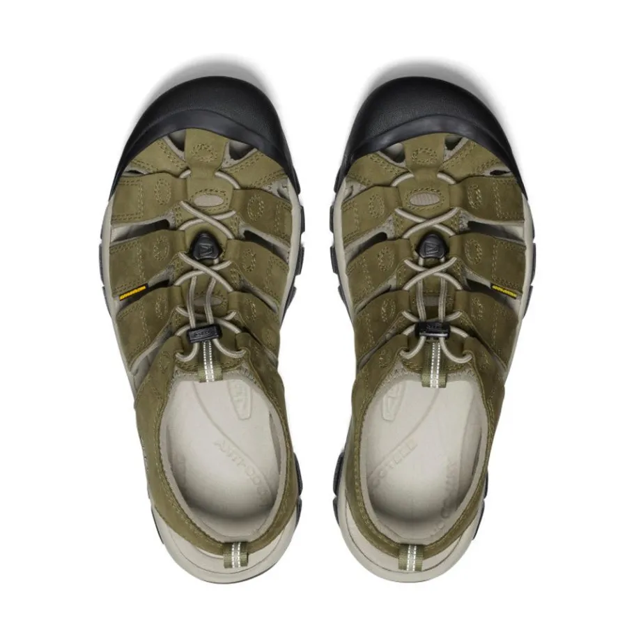 Men KEEN Sandals<Men'S Newport Leather | Martini Olive/Brindle