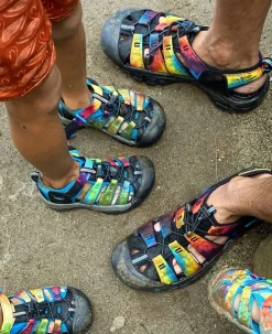 Men KEEN Sandals<Men'S Newport Retro | Original Tie Dye