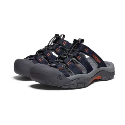 Men KEEN Slip-Ons<Men'S Newport Slide | Sky Captain/Bombay Brown
