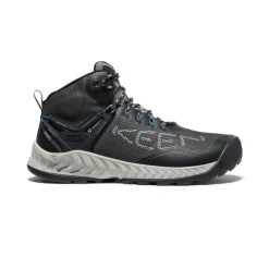 Men KEEN Boots<Men'S Nxis Evo Waterproof Boot | Magnet/Bright Cobalt