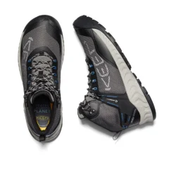 Men KEEN Boots<Men'S Nxis Evo Waterproof Boot | Magnet/Bright Cobalt