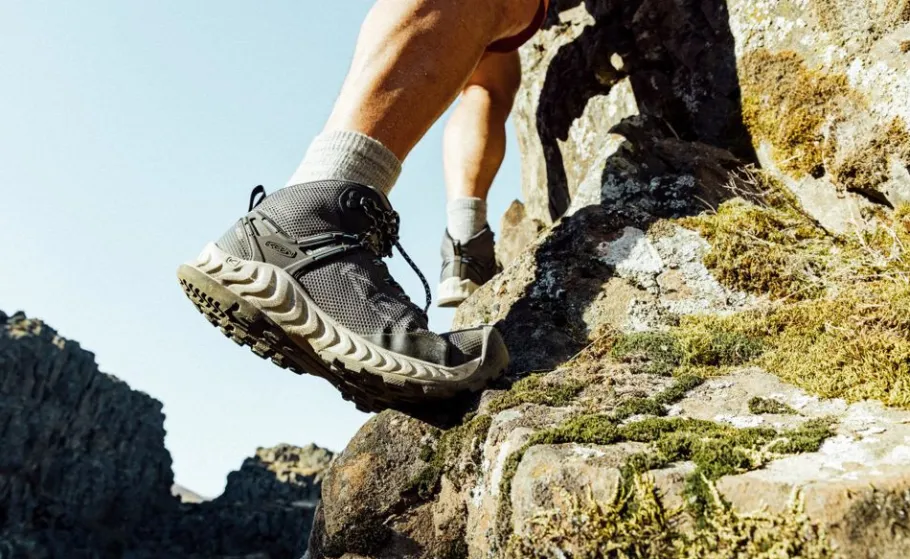 Men KEEN Boots<Men'S Nxis Evo Waterproof Boot | Magnet/Bright Cobalt