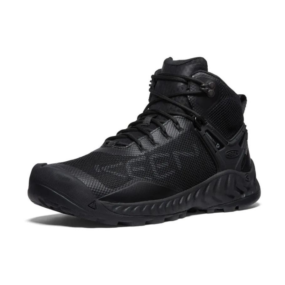 Men KEEN Boots<Men'S Nxis Evo Waterproof Boot | Triple Black