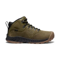 Men KEEN Boots<Men'S Nxis Explorer Waterproof Boot | Dark Olive/Black