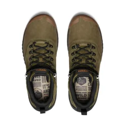 Men KEEN Boots<Men'S Nxis Explorer Waterproof Boot | Dark Olive/Black