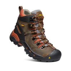Men KEEN Work Boots & Shoes<Men'S Pittsburgh 6" Waterproof Boot (Soft Toe) | Cascade Brown/Bombay Brown