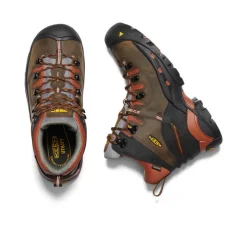 Men KEEN Work Boots & Shoes<Men'S Pittsburgh 6" Waterproof Boot (Soft Toe) | Cascade Brown/Bombay Brown
