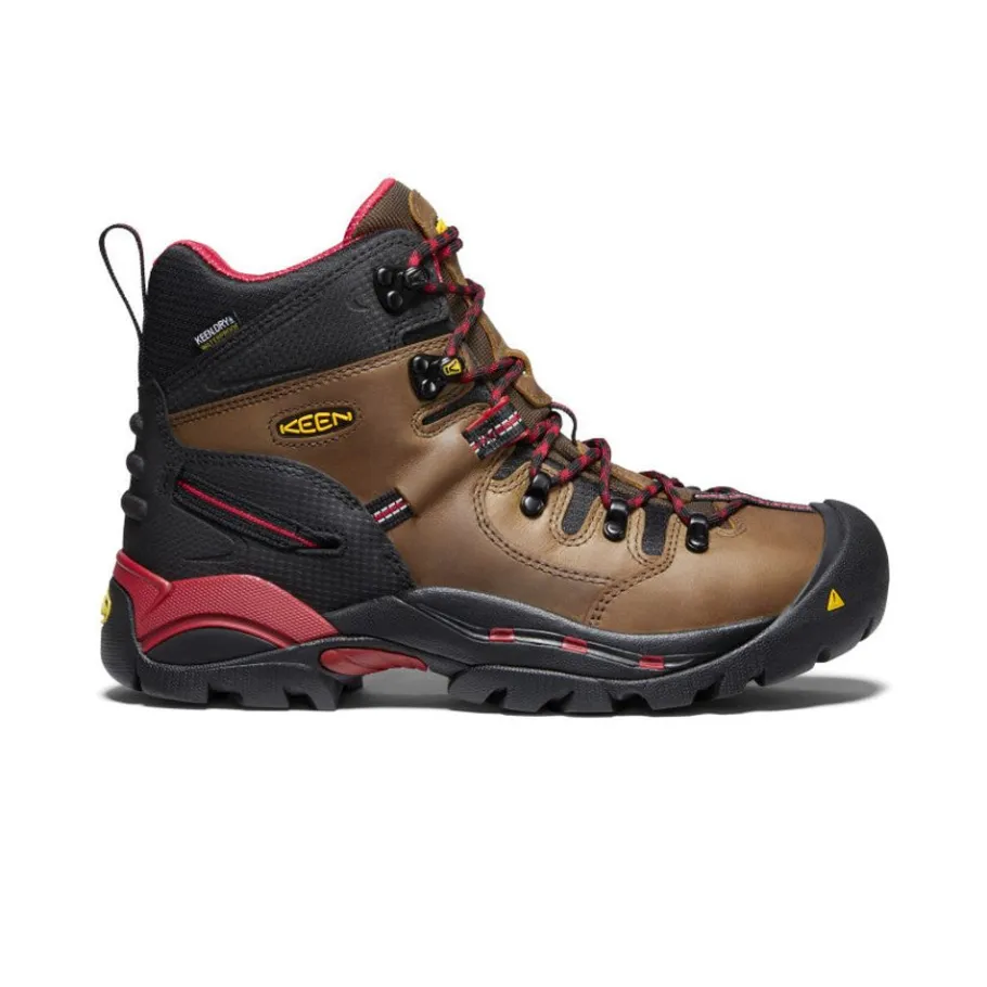 Men KEEN Work Boots & Shoes<Men'S Pittsburgh 6" Waterproof Boot (Steel Toe) | Bison