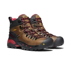 Men KEEN Work Boots & Shoes<Men'S Pittsburgh 6" Waterproof Boot (Steel Toe) | Bison
