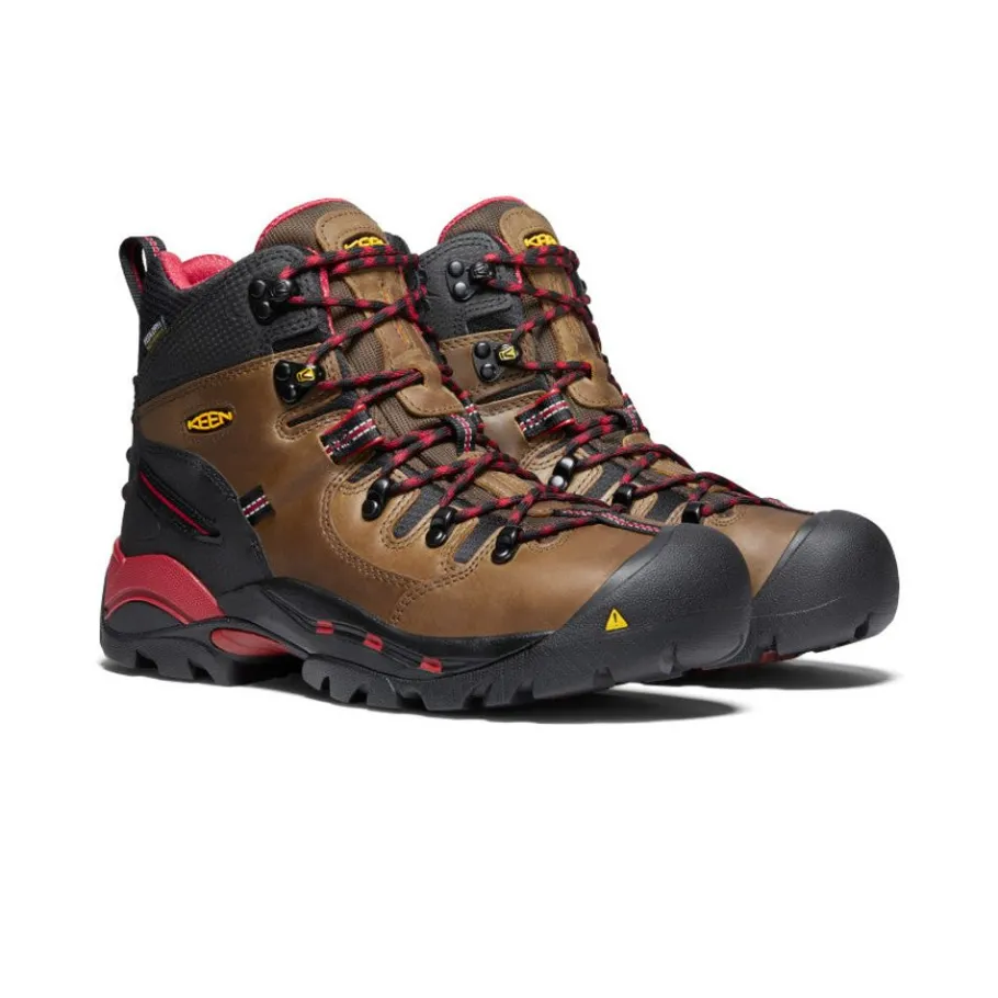 Men KEEN Work Boots & Shoes<Men'S Pittsburgh 6" Waterproof Boot (Steel Toe) | Bison
