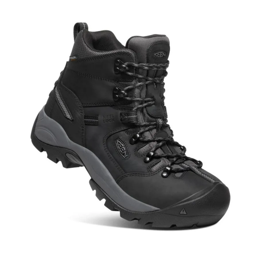 Men KEEN Work Boots & Shoes<Men'S Pittsburgh Energy 6" Waterproof Boot (Carbon Fiber Toe) | Black/Forged Iron