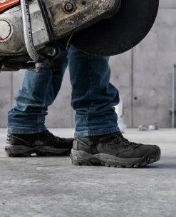 Men KEEN Work Boots & Shoes<Men'S Pittsburgh Energy 6" Waterproof Boot (Carbon Fiber Toe) | Black/Forged Iron