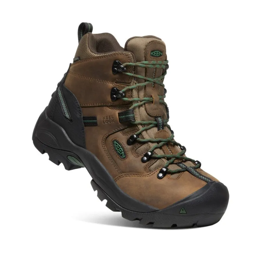 Men KEEN Work Boots & Shoes<Men'S Pittsburgh Energy 6" Waterproof Boot (Carbon Fiber Toe) | Cascade Brown/Greener Pastures