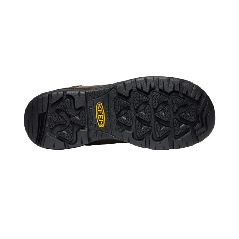Men KEEN Work Boots & Shoes<Men'S Portland 6" Waterproof Boot (Carbon-Fiber Toe) | Dark Earth/Black