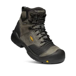 Men KEEN Work Boots & Shoes<Men'S Portland 6" Waterproof Boot (Carbon-Fiber Toe) | Magnet/Black