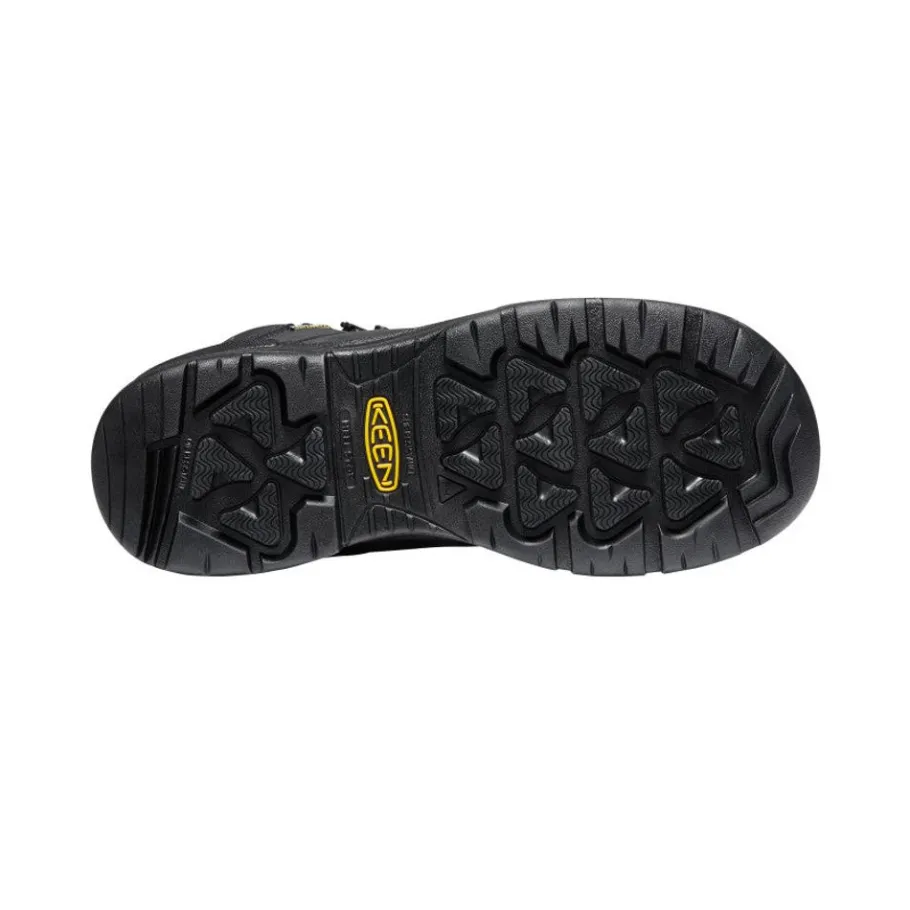 Men KEEN Work Boots & Shoes<Men'S Portland 6" Waterproof Boot (Carbon-Fiber Toe) | Black/Black