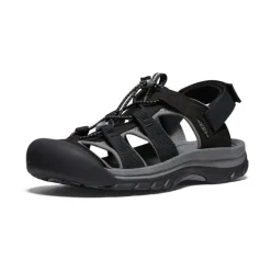 Men KEEN Sandals<Men'S Rapids H2 Sandal | Black/Steel Grey