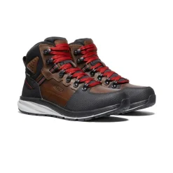 Men KEEN Work Boots & Shoes<Men'S Red Hook Waterproof Boot (Soft Toe) | Tobacco/Black