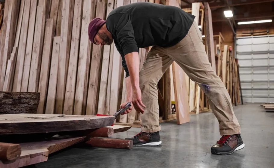 Men KEEN Work Boots & Shoes<Men'S Red Hook Waterproof Boot (Soft Toe) | Tobacco/Black