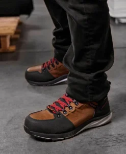 Men KEEN Work Boots & Shoes<Men'S Red Hook Waterproof Boot (Carbon-Fiber Toe) | Tobacco/Black