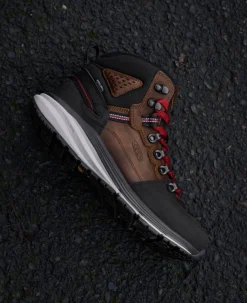 Men KEEN Work Boots & Shoes<Men'S Red Hook Waterproof Boot (Carbon-Fiber Toe) | Tobacco/Black