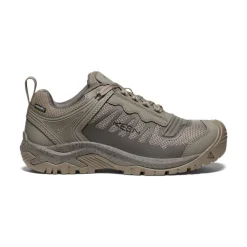 Men KEEN Work Boots & Shoes<Men'S Reno Kbf Waterproof (Soft Toe) | Brindle/Morel