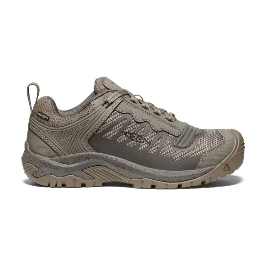 Men KEEN Work Boots & Shoes<Men'S Reno Kbf Waterproof (Soft Toe) | Brindle/Morel