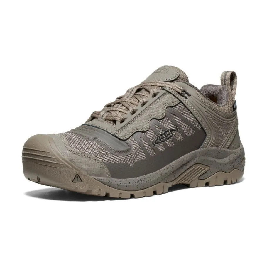 Men KEEN Work Boots & Shoes<Men'S Reno Kbf Waterproof (Soft Toe) | Brindle/Morel