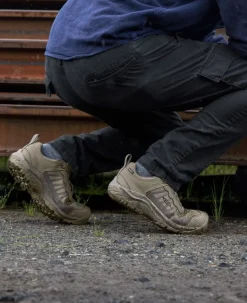Men KEEN Work Boots & Shoes<Men'S Reno Kbf Waterproof (Soft Toe) | Brindle/Morel