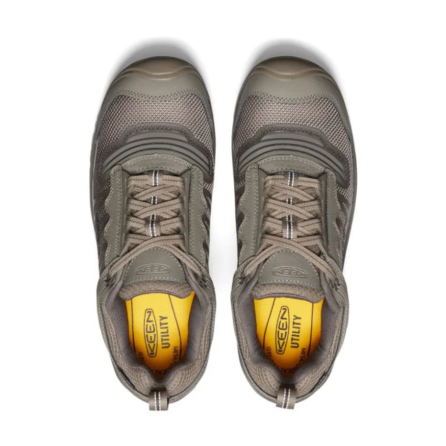 Men KEEN Work Boots & Shoes<Men'S Reno Kbf Waterproof (Carbon-Fiber Toe) | Brindle/Morel