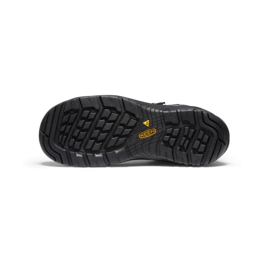 Men KEEN Work Boots & Shoes<Men'S Reno Mid Kbf Waterproof (Carbon-Fiber Toe) | Magnet/Black