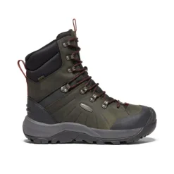 Men KEEN Boots<Men'S Revel Iv High Polar Waterproof Boot | Magnet/Red Carpet