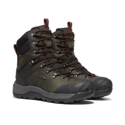 Men KEEN Boots<Men'S Revel Iv High Polar Waterproof Boot | Magnet/Red Carpet