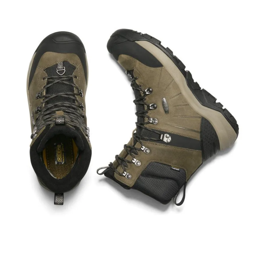 Men KEEN Boots<Men'S Revel Iv High Polar Waterproof Boot | Canteen/Black