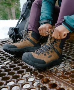 Men KEEN Boots<Men'S Revel Iv Polar Waterproof Boot | Dark Olive/Marmalade